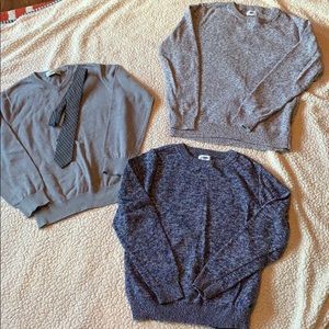 Bundle of 3 boys sweaters